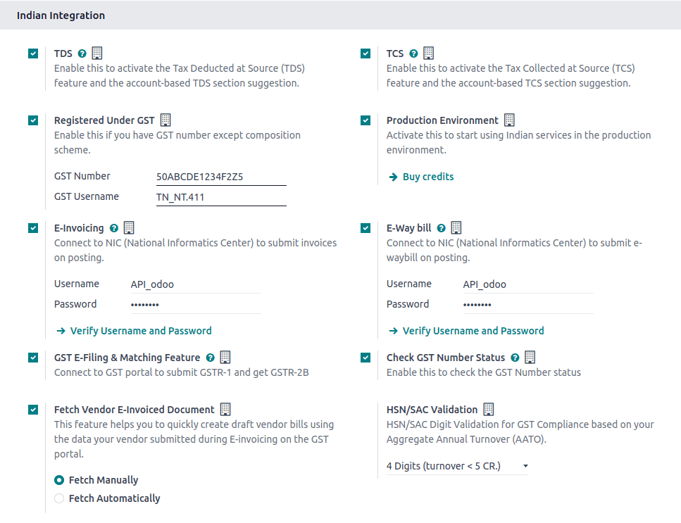 Indian Integration Section